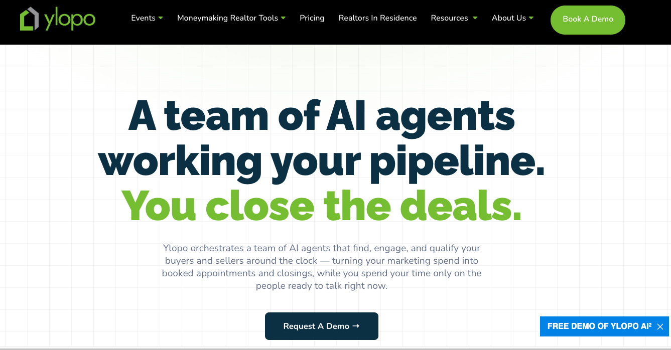 Ylopo screenshot or product image