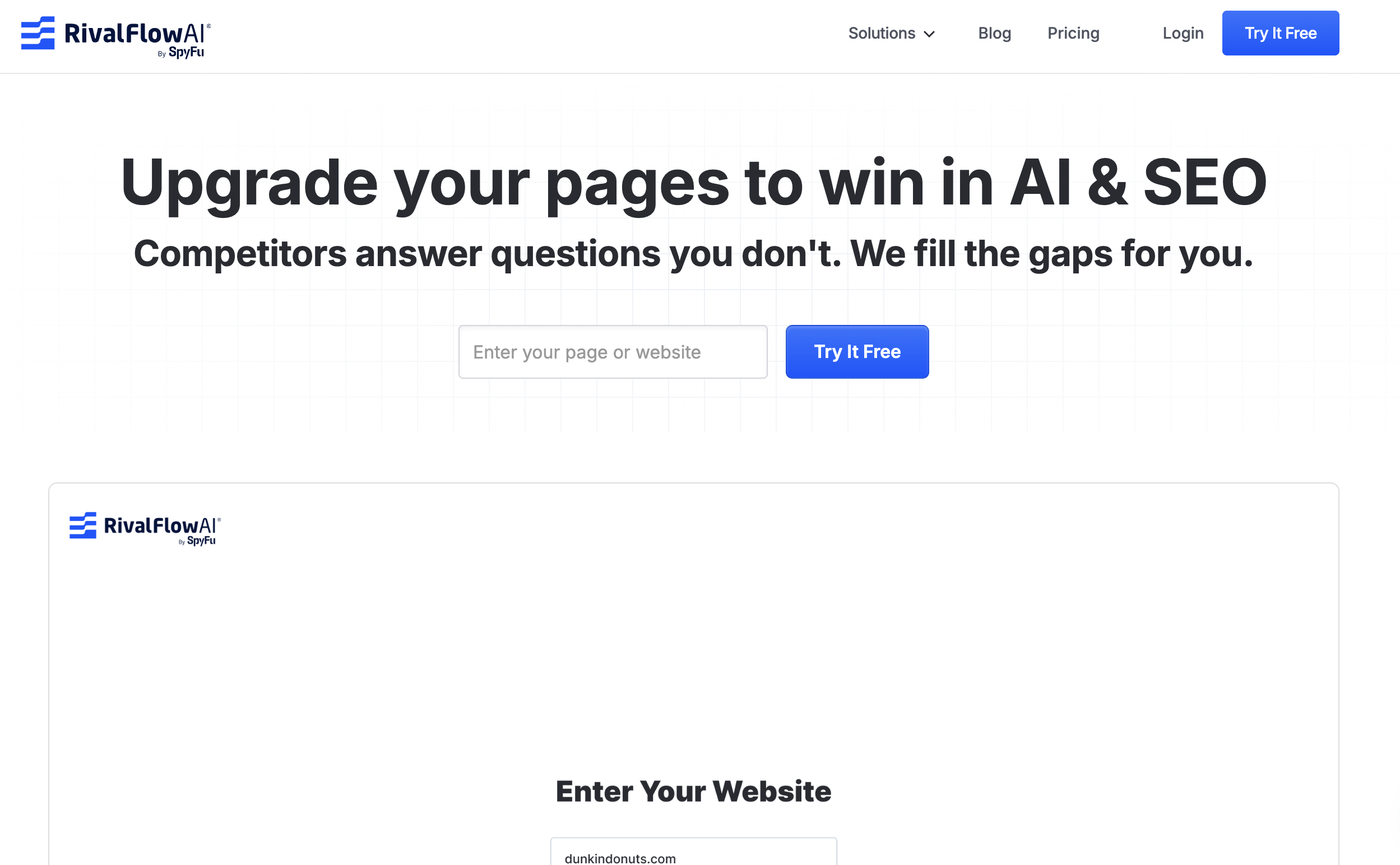 RivalFlow AI screenshot or product image