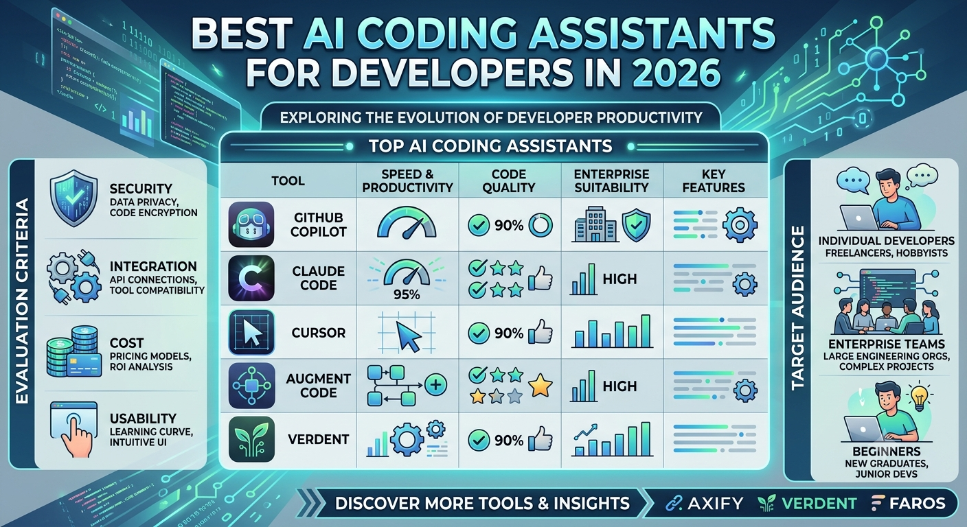Best AI Coding Assistants for Developers in 2026